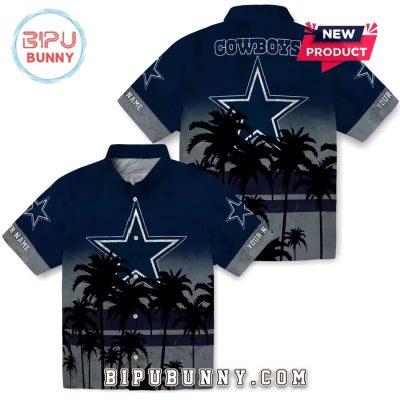 Dallas Cowboys Sunset Pattern Hawaiian Shirt