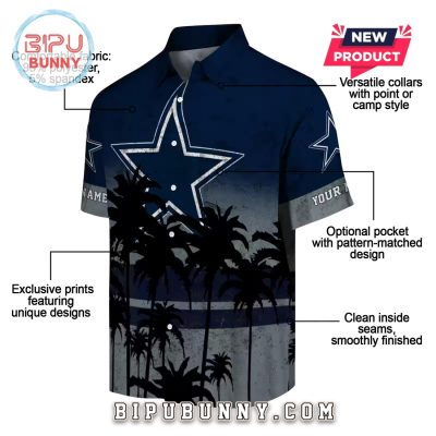 Dallas Cowboys Sunset Pattern Hawaiian Shirt