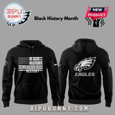 Eagles Football Black History Month 2025 Hoodie