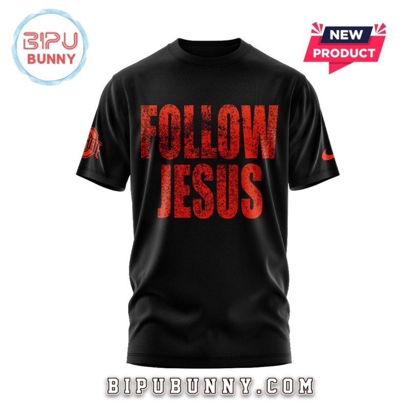 Follow Jesus Ohio State Buckeyes Football Hoodie