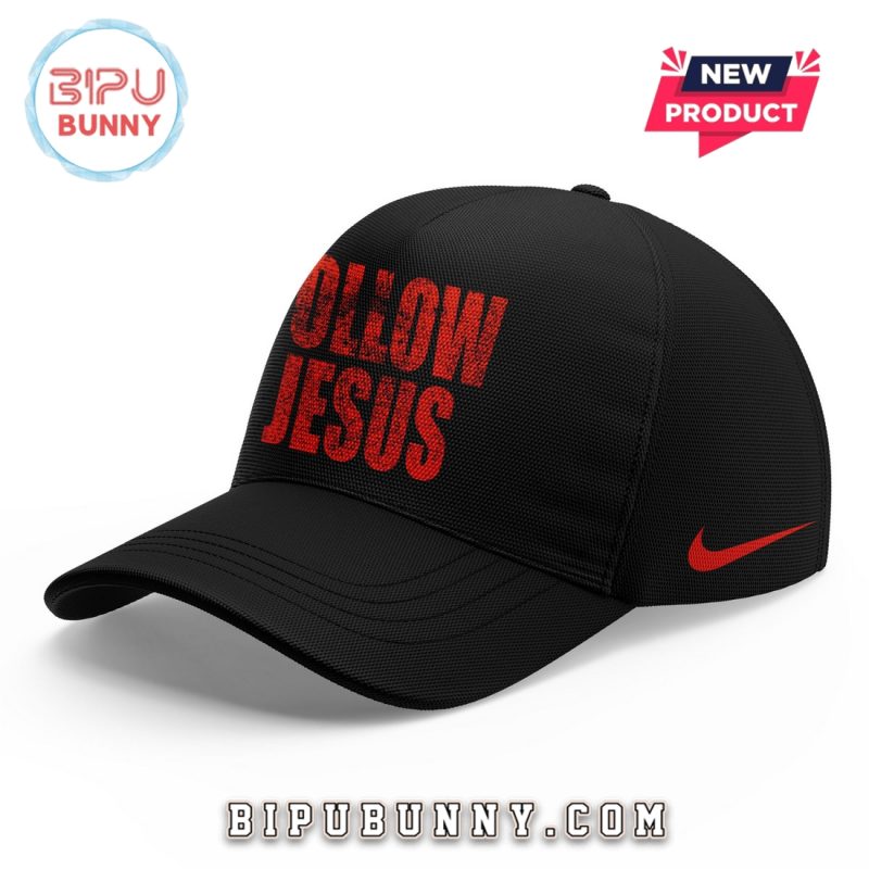 Follow Jesus Ohio State Football Black Hoodie Set