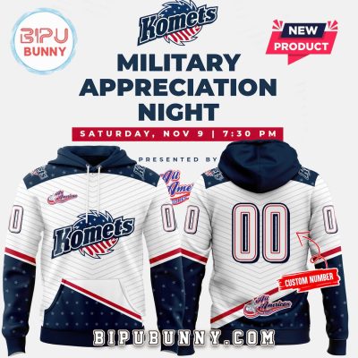 Fort Wayne Komets x Military Appreciation Night Nike Hoodie