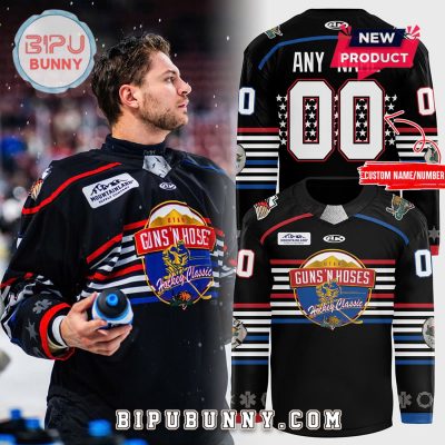 Grizzlies Guns & Hoses Auction New Hockey Jersey