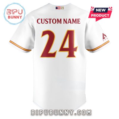 Indios de Mayaguez LBPRC Alterno Temporada White Baseball Jersey