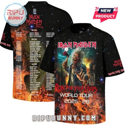 Iron Maiden Run For Your Lives Shirt