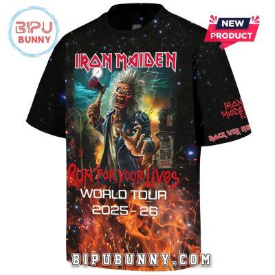 Iron Maiden Run For Your Lives Shirt
