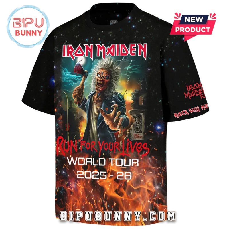 Iron Maiden Run For Your Lives Shirt