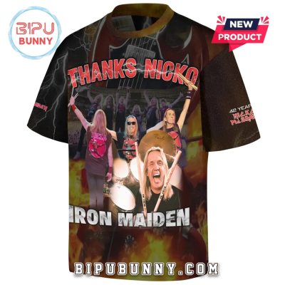 Iron Maiden Thanks Nicko Shirt