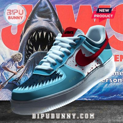 Jaws Air Force 1 Sneakers