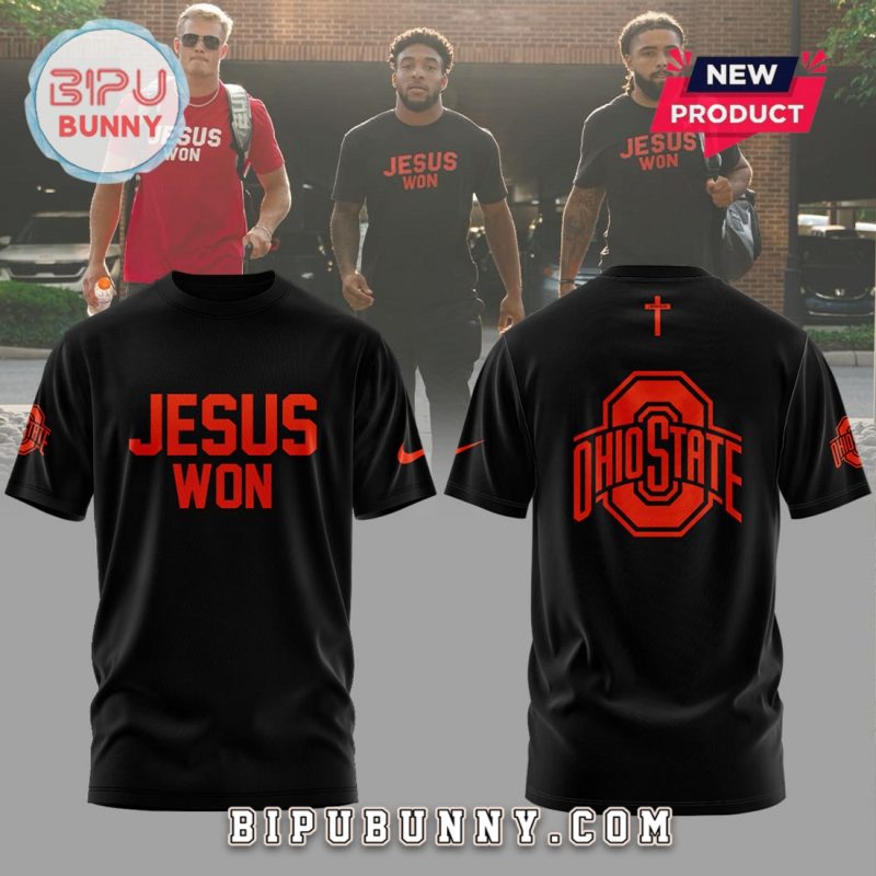 Jesus Won Ohio State Buckeyes Football Hoodie