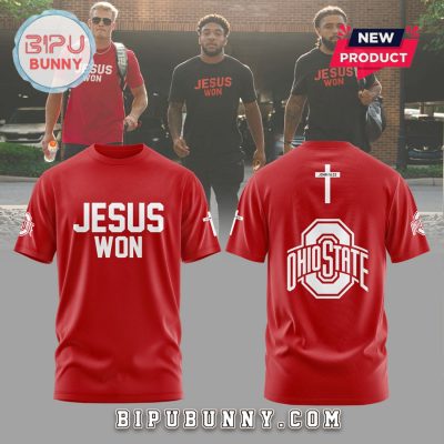 Jesus Won Ohio State Buckeyes Football Hoodie