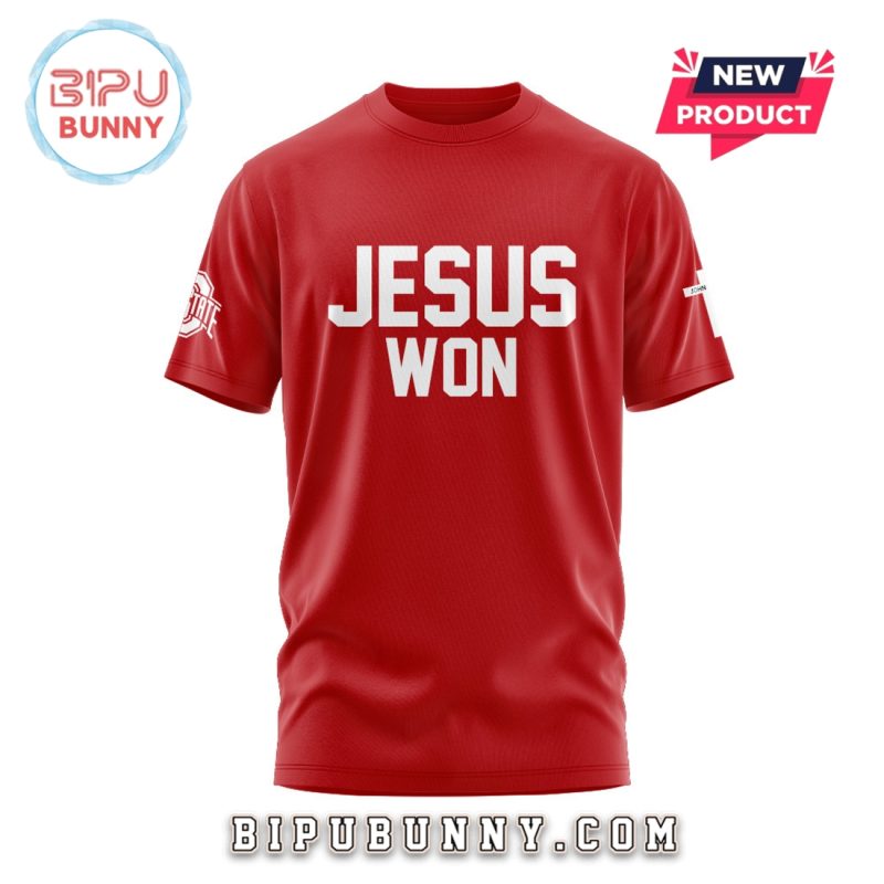 Jesus Won Ohio State Buckeyes Football Hoodie