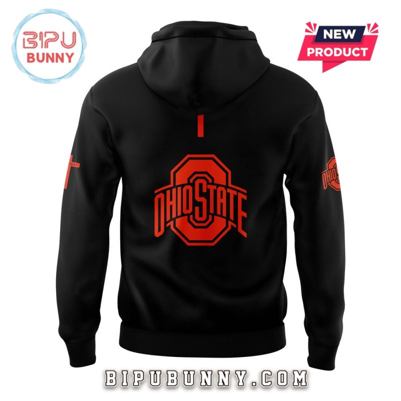 Jesus Won Ohio State Football Black Hoodie Set