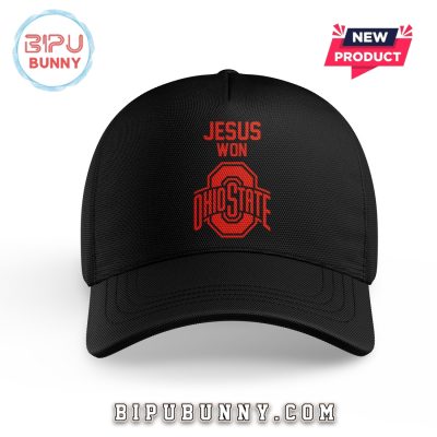 Jesus Won Ohio State Football Black Hoodie Set