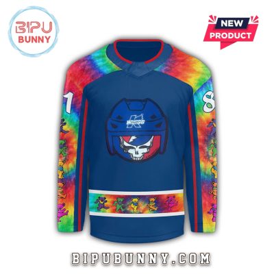 Kalamazoo Wings x Grateful Dead Hockey Jersey