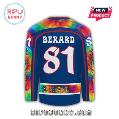 Kalamazoo Wings x Grateful Dead Hockey Jersey