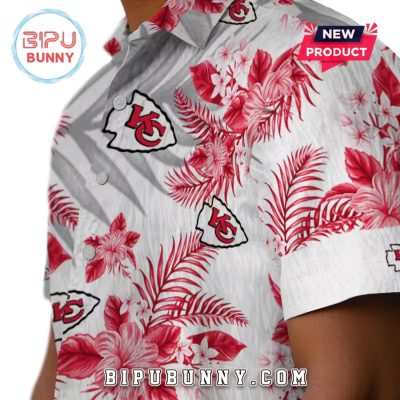 Kansas City Chiefs Hibiscus Palm Leaves Limited Hawaiian Shirt