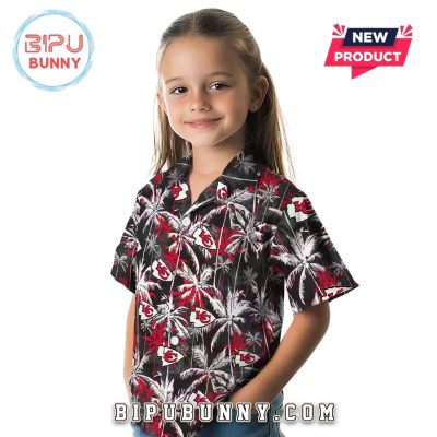 Kansas City Chiefs Palm Pattern Hawaiian Shirt
