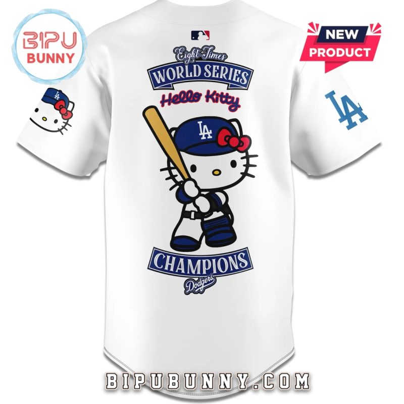 Los Angeles Dodgers X Hello Kitty Limited Baseball Jersey