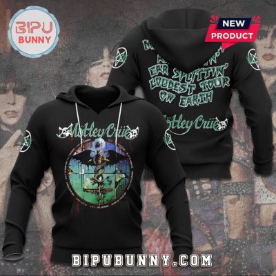 Mötley Crüe – Kickin’ Ass Fan Gear Black Hoodie