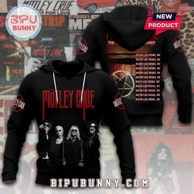 Mötley Crüe The Las Vegas Residency Black Hoodie