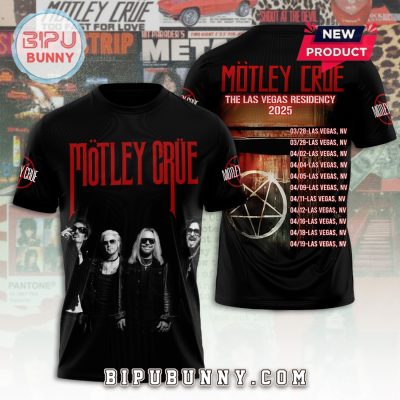 Mötley Crüe The Las Vegas Residency Black Hoodie