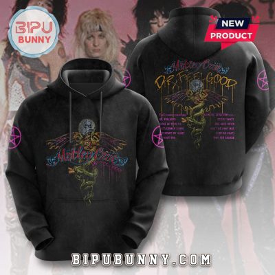 Motley Crue Dr. Feelgood Black Luxury Hoodie