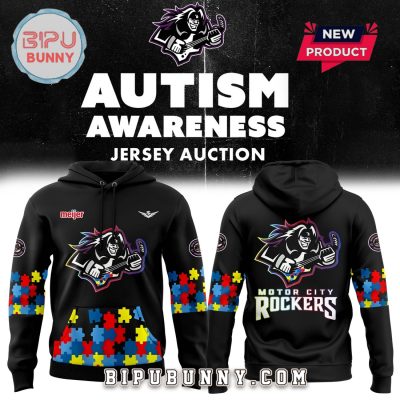 Motor City Rockers 2025 Autism Awareness Nike Hoodie