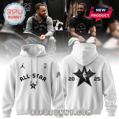 NBA All Stars 2025 Season White Hoodie Set