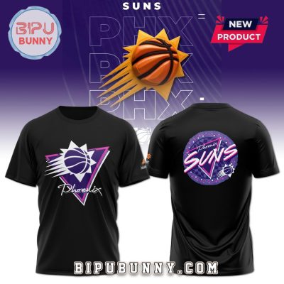 New Era Purple Phoenix Suns Glow-in-the-Dark Hoodie