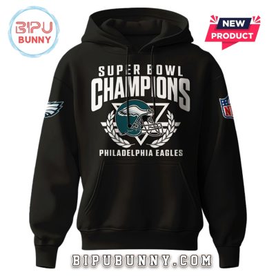 New Philadelphia Eagles Super Bowl LIX Champions Hoodie