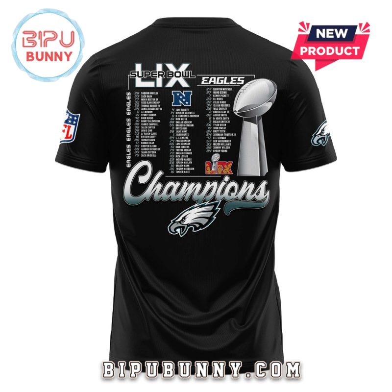 New Philadelphia Eagles Super Bowl LIX Champions Hoodie