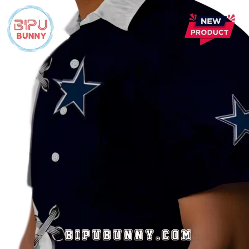 Personalized Dallas Cowboys Edgy Streaks Hawaiian Shirt