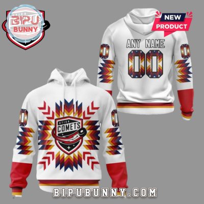 Personalized Utica Comets Native Pattern Limited Hoodie