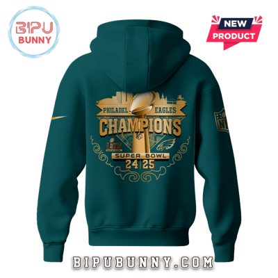 Philadelphia Eagles 2X Super Bowl Champions Hoodie Set