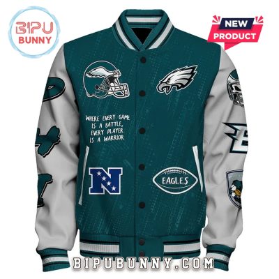 Philadelphia Eagles 2X Super Bowl Champions Varsity Jacket