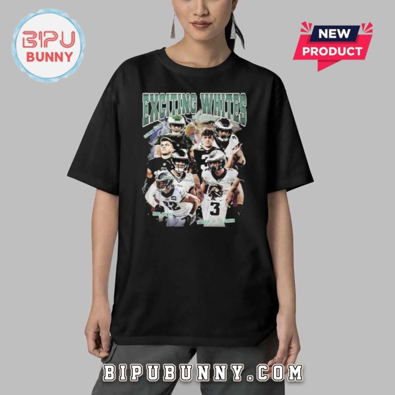 Philadelphia Eagles Football Exciting Whites T-Shirt