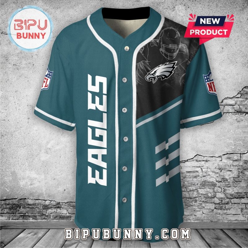 Philadelphia Eagles Funny Snoppy Baseball Jersey