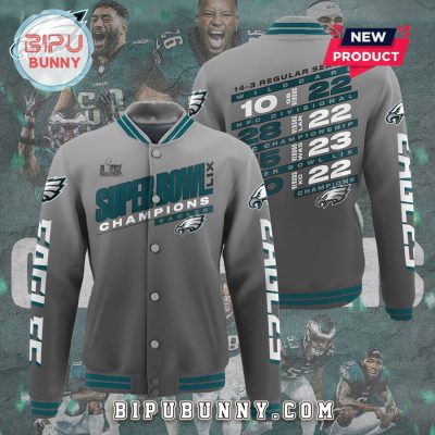 Philadelphia Eagles LIX Champions Super Bowl Varsity Jacket