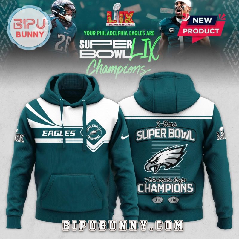 Philadelphia Eagles Nike Super Bowl 2025 Hoodie Set