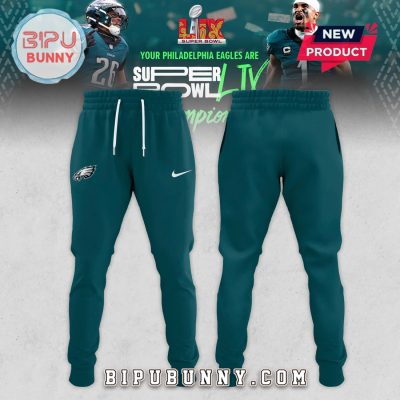 Philadelphia Eagles Nike Super Bowl 2025 Hoodie Set