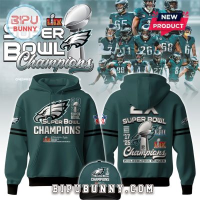 Philadelphia Eagles Super Bowl LIX Hoodie Set