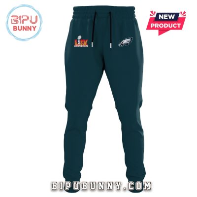 Philadelphia Eagles Super Bowl LIX Hoodie Set