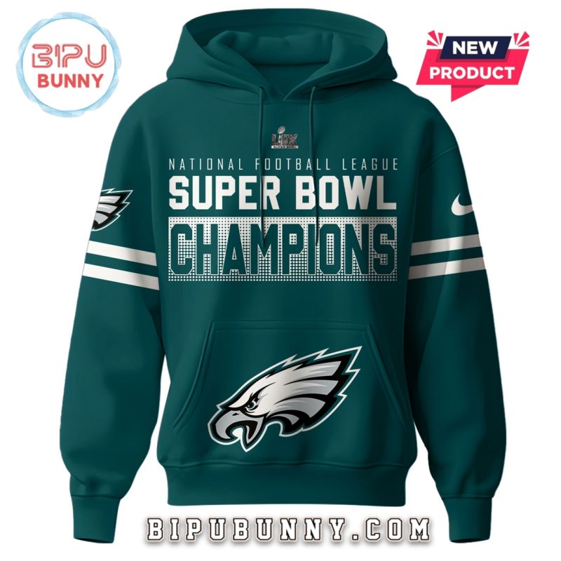 Philadelphia Eagles Super Bowl LIX Nike Hoodie Set