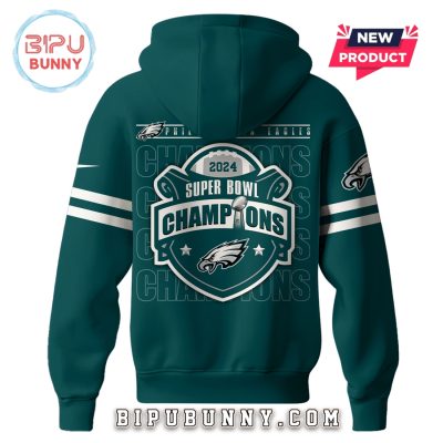 Philadelphia Eagles Super Bowl LIX Nike Hoodie Set