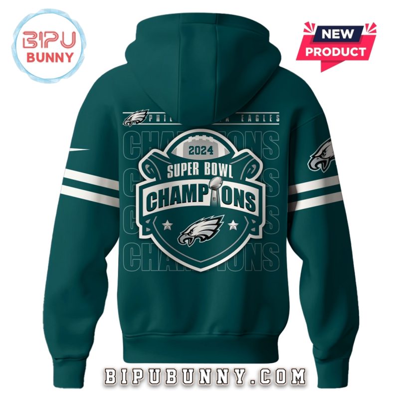 Philadelphia Eagles Super Bowl LIX Nike Hoodie Set