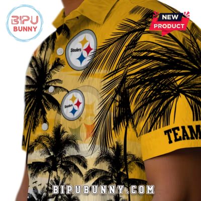 Pittsburgh Steelers Sunset Scene Hawaiian Shirt