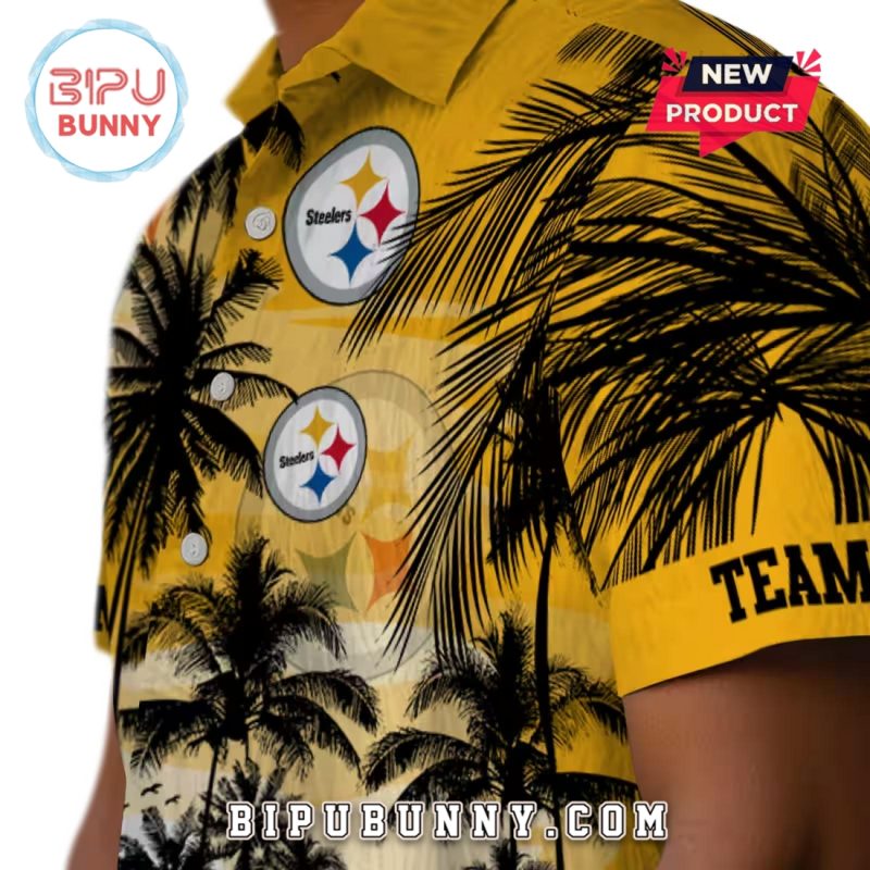 Pittsburgh Steelers Sunset Scene Hawaiian Shirt