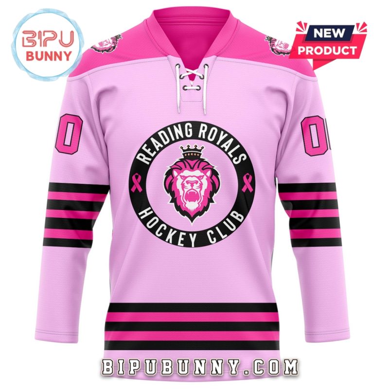 Reading Royals Pink In The Rink 2025 Hockey Jersey