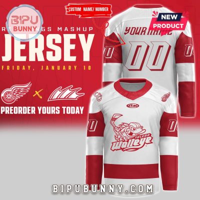 Red Wings x Walleye Limited Edition Hockey Jersey